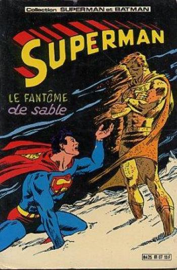 Couverture de l'album Superman et Batman (Collection) - 3. Superman - Le Fantôme de sable