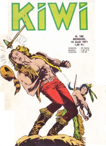 Couverture de l'album Kiwi - 196. Le trésor du pirate