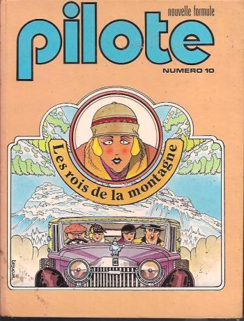 Couverture de l'album Recueil du journal Pilote (nouvelle formule) - 10. Recueil 10