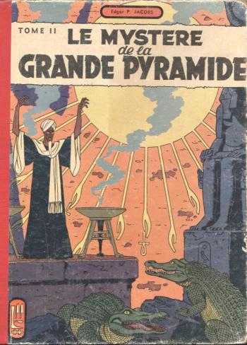 Couverture de l'album Blake et Mortimer (Blake et Mortimer) - 5. Le Mystère de la Grande Pyramide - Tome 2