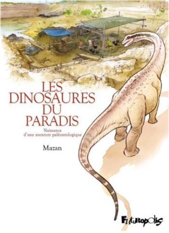 Couverture de l'album Les dinosaures du paradis (One-shot)