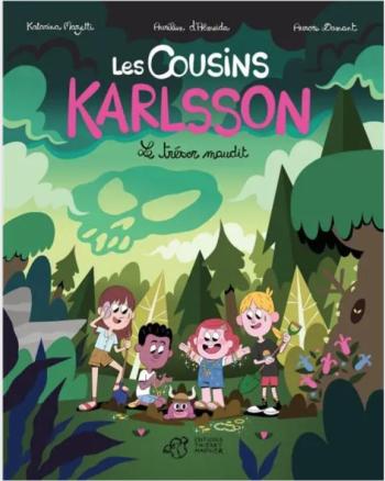 Couverture de l'album Les cousins Karlsson - 3. Le trésor maudit