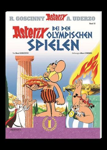 Couverture de l'album Astérix (en allemand) - 12. Asterix bei den Olympischen Spielen