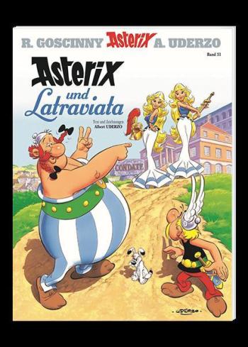 Couverture de l'album Astérix (en allemand) - 31. Asterix und Latraviata