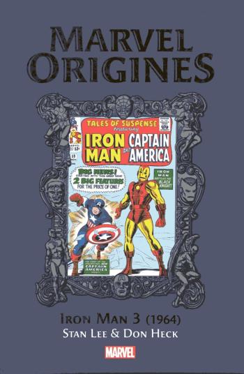 Couverture de l'album Marvel Origines (Hachette) - 19. Iron Man 3 (1964)