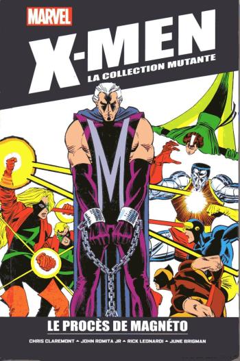 Couverture de l'album X-Men - La Collection Mutante - 20. Le procès de Magneto
