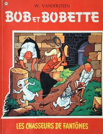 Couverture de l'album Bob et Bobette - 70. Les Chasseurs de Fantômes