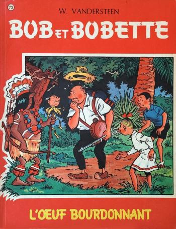 Couverture de l'album Bob et Bobette - 73. L'Oeuf Bourdonnant
