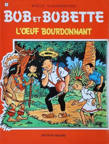 Couverture de l'album Bob et Bobette - 73. L'Oeuf Bourdonnant