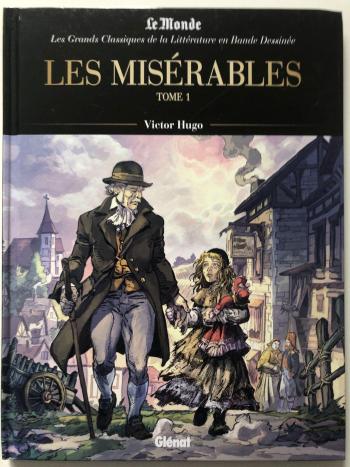 Couverture de l'album Les Grands Classiques de la littérature en BD (Le Monde) - 8. Les Misérables -Tome 1