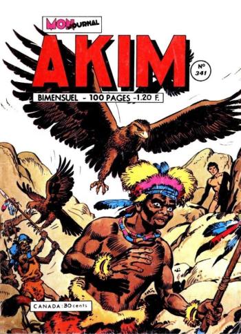 Couverture de l'album Akim - 341. La folle chevauchée