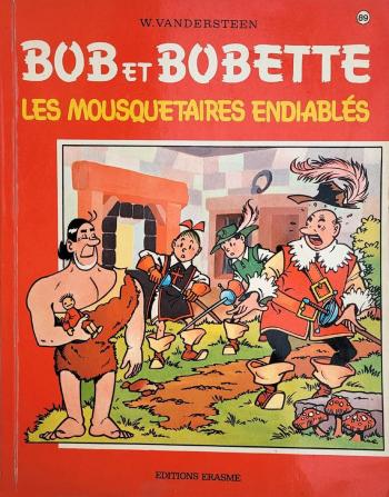 Couverture de l'album Bob et Bobette - 89. Les Mousquetaires Endiablés