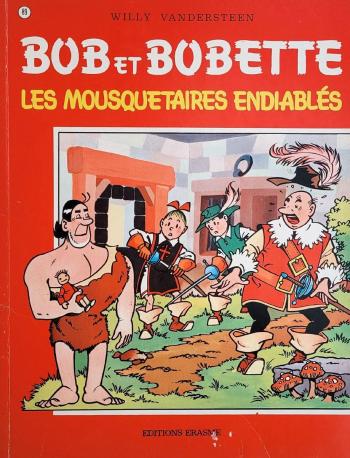Couverture de l'album Bob et Bobette - 89. Les Mousquetaires Endiablés