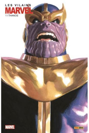 Couverture de l'album Les Vilains Marvel - 1. Thanos