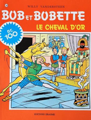 Couverture de l'album Bob et Bobette - 100. Le Cheval d'Or