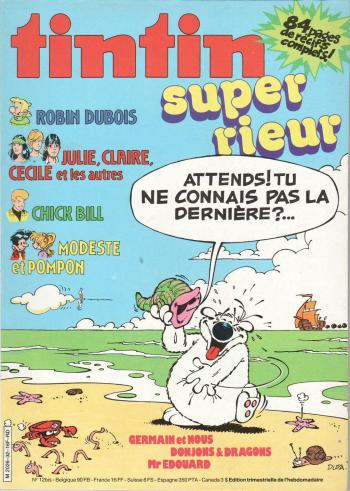 Couverture de l'album Super Tintin - 32. Tintin Super Rieur