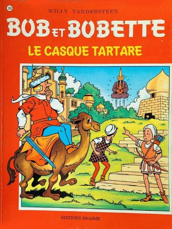Couverture de l'album Bob et Bobette - 114. Le Casque Tartare