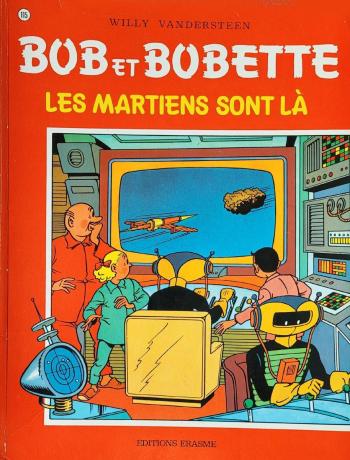 Couverture de l'album Bob et Bobette - 115. Les Martiens Sont Là