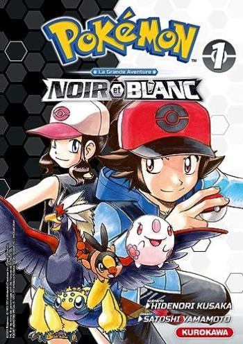 Couverture de l'album Pokémon - Noir et Blanc (double) - 1. Tome 1