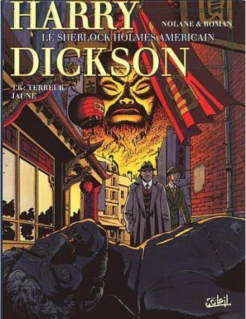 Couverture de l'album Harry Dickson - Le Sherlock Holmes américain - 6. Terreur jaune