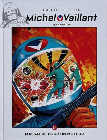 Couverture de l'album Michel Vaillant (Hachette) - 24. Massacre pour un moteur