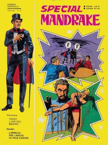 Couverture de l'album Spécial Mandrake - Mondes mystérieux - 92. Roger, l'individu bizarre