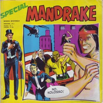 Couverture de l'album Spécial Mandrake - Mondes mystérieux (2ème Série) - 4. Kolosso le géant - Angoissant dilemme