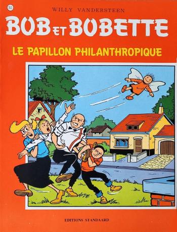 Couverture de l'album Bob et Bobette - 163. Le Papillon Philanthropique