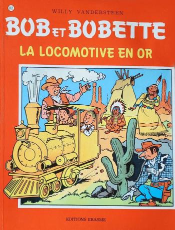 Couverture de l'album Bob et Bobette - 162. La Locomotive en Or