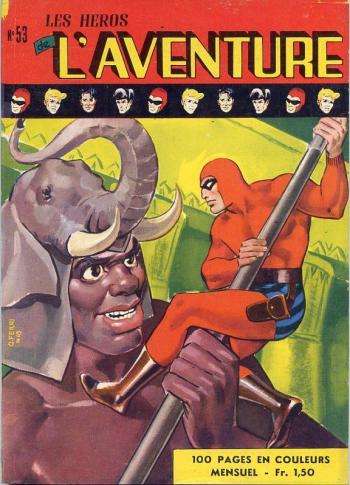 Couverture de l'album Classiques de l'aventure / Héros de l'aventure - 53. Les éléphants de Sayar