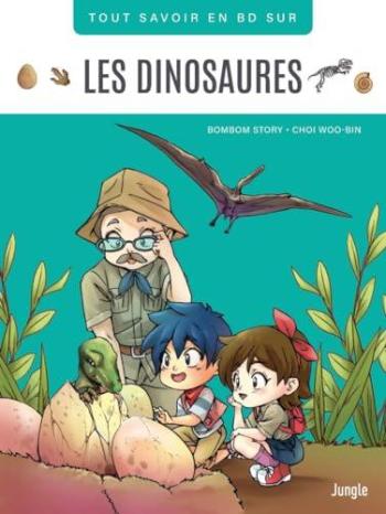 Couverture de l'album Tout savoir en BD - Jungle - 3. Les dinosaures