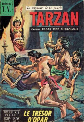 Couverture de l'album Tarzan - Le Seigneur de la jungle - 3. Le trésor d'opar