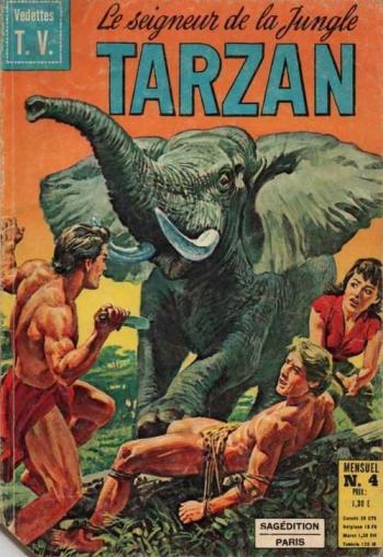 Couverture de l'album Tarzan - Le Seigneur de la jungle - 4. Le fils de Tarzan