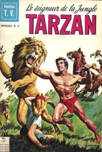 Couverture de l'album Tarzan - Le Seigneur de la jungle - 8. Jad-Bal-Ja et l'imposteur