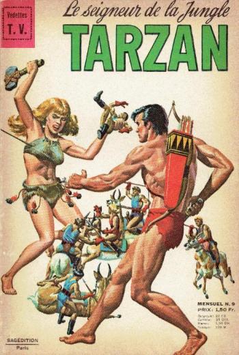 Couverture de l'album Tarzan - Le Seigneur de la jungle - 9. Tarzan et les hommes-fourmis