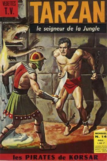 Couverture de l'album Tarzan - Le Seigneur de la jungle - 14. Les pirates de Korsar