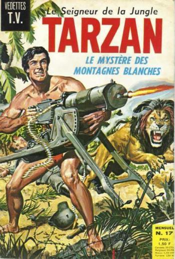 Couverture de l'album Tarzan - Le Seigneur de la jungle - 17. Le mystère des montagnes blanches