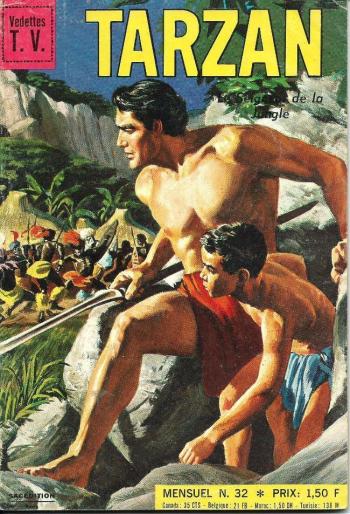 Couverture de l'album Tarzan - Le Seigneur de la jungle - 32. Le sacrifice