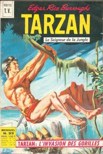 Couverture de l'album Tarzan - Le Seigneur de la jungle - 33. L'invasion des gorilles