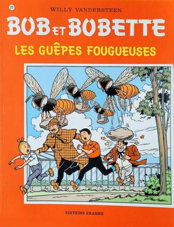 Couverture de l'album Bob et Bobette - 211. Les Guêpes Fougueuses