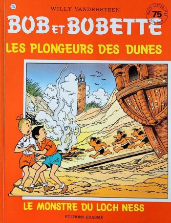 Couverture de l'album Bob et Bobette - 215. Les Plongeurs des Dunes / Le Monstre du Loch Ness