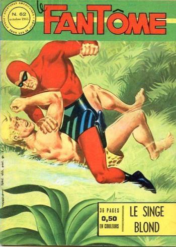 Couverture de l'album Le Fantôme - 62. Le singe blond