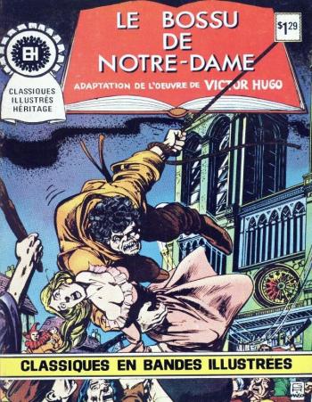 Couverture de l'album Classiques illustrés Héritage - 3. Le bossu de Notre-Dame