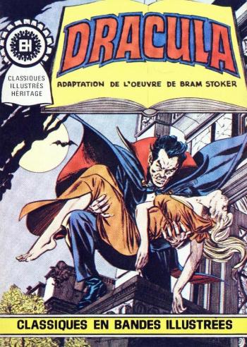 Couverture de l'album Classiques illustrés Héritage - 6. Dracula