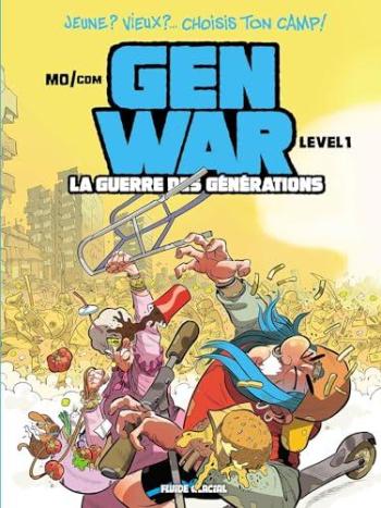 Couverture de l'album Gen War - La Guerre des générations - 1. Level 1
