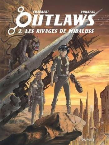 Couverture de l'album Outlaws - 2. Les Rivages de Midaluss