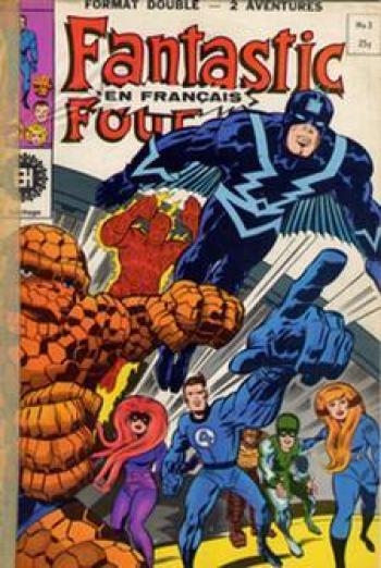 Couverture de l'album Fantastic Four (Héritage) - 3. La marque du ... fou furieux - La Chose n'est plus