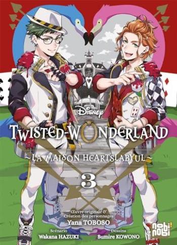 Couverture de l'album Twisted-Wonderland - La Maison Heartslabyul - 3. Tome 3