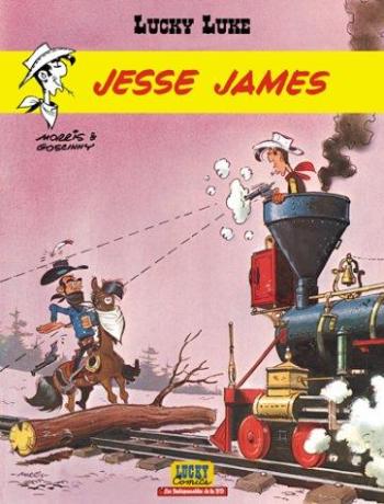 Couverture de l'album Lucky Luke (Lucky Comics / Dargaud / Le Lombard) - 4. Jesse James