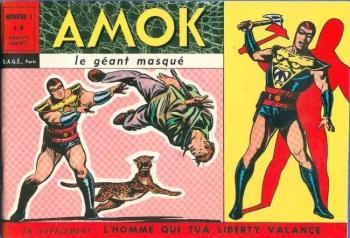 Couverture de l'album Amok - 2ème série - 1. Le géant Masqué